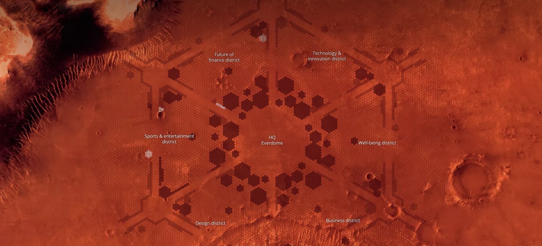 image of everdome land map